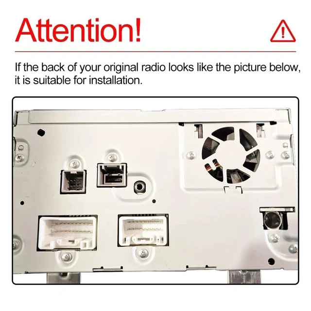 Alt view image 8 of 10 - Fits for Mitsubishi Pajero Outlander Lancer Mirage Attrage 2014-2019 Support Rockford Amplifier OEM Backup Camera with XP canbus Car Radio Stereo Retrofit Wiring Harness Adapter
