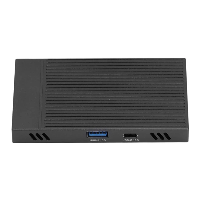 Alt view image 6 of 10 - Dual Bay M.2 NVMe SSD Enclosure, USB3.2 Gen2 10Gbps High Speed Hub, M.2 Type C USB A SSD Docking Station for PCIe M Key 2230 2242 2260 2280, Plug and Play