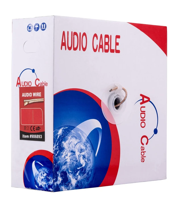 Alt view image 7 of 8 - Cables Direct Online Speaker Wire 14 Gauge 14/2 Conductors CCA (Copper Clad Aluminum) Transparent Low Voltage Clear Cable for Home Theater, Car Audio, LED and More 250ft