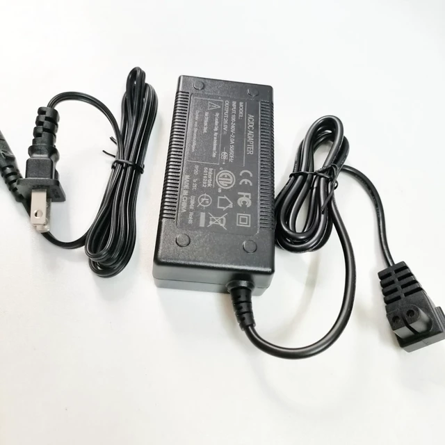 Alt view image 10 of 10 - HERISKEER Power Charger Cord Compatible with Seauto SAT20 & Zyerch SAT20 Robotic Pool Cleaner Battery Cordless Pool Vacuum Charging Adapter Charger Cable