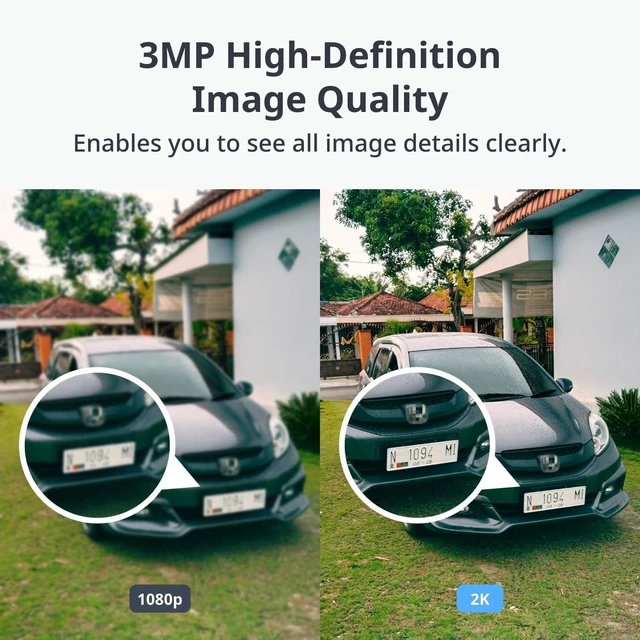 Alt view image 9 of 10 - SwitchBot Wireless Security Camera 2K, Waterproof Outdoor Camera with 10000mAh Battery Powered, Color Night Vision, AI Human/Pet Motion Detection, Alexa Compatible, 256GB Local & Cloud Dual Sto