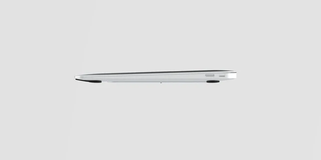 Alt view image 8 of 10 - MAJEXTAND Paper-Thin Stand for MacBook, Laptop Riser, Slim Portable Ergonomic Ventilated Stand, 6 Adjustable Heights from 2.1" to 3.6", Compatible with Laptops Up to 18, US Patented (Snow White)