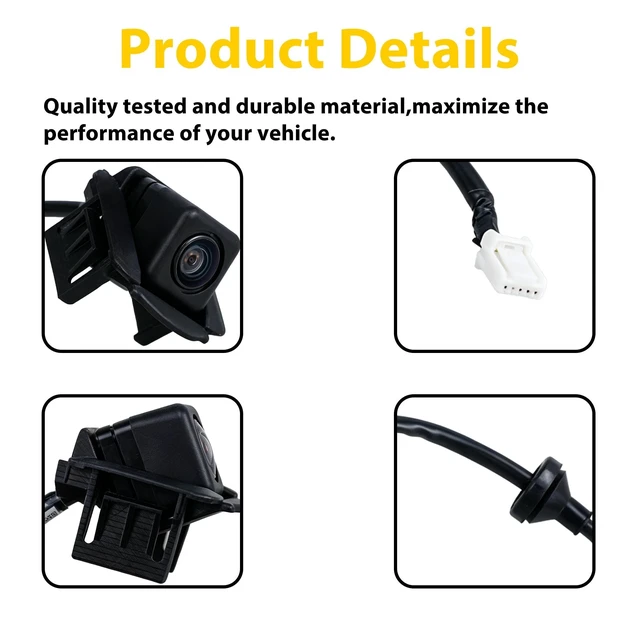 Alt view image 8 of 10 - MA1960108 K01567RC0A Rear View Backup Camera for Mazda CX-5 2013-2016
