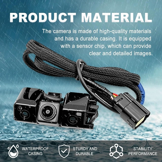 Alt view image 9 of 10 - 84143039 Rear View Backup Reverse Park Assist Camera for Chevy Colorado