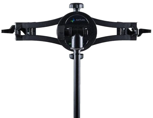 Alt view image 9 of 10 - AirTurn Manos Universal Tablet and Phone Holder (Mic Stand Not Included)