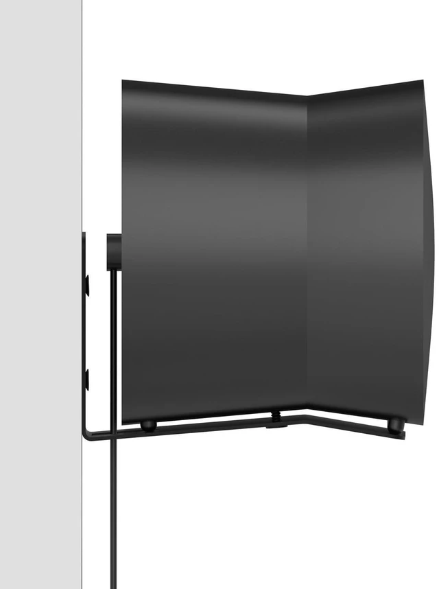 Alt view image 7 of 10 - YUYUEMI 1Pack Era 300 Speaker Mount for Sonos Era 300 Wall Mount Audio Bracket Metal Space Saving Speaker Shelf (Black)