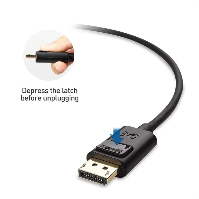 Alt view image 11 of 14 - Cable Matters Long USB C to DisplayPort Cable (USB-C to DisplayPort Cable, USB C to DP Cable) Supporting 8K 60Hz in Black 10 ft & USB C to HDMI Cable (USB-C to HDMI Cable) Supporting 4K 60Hz