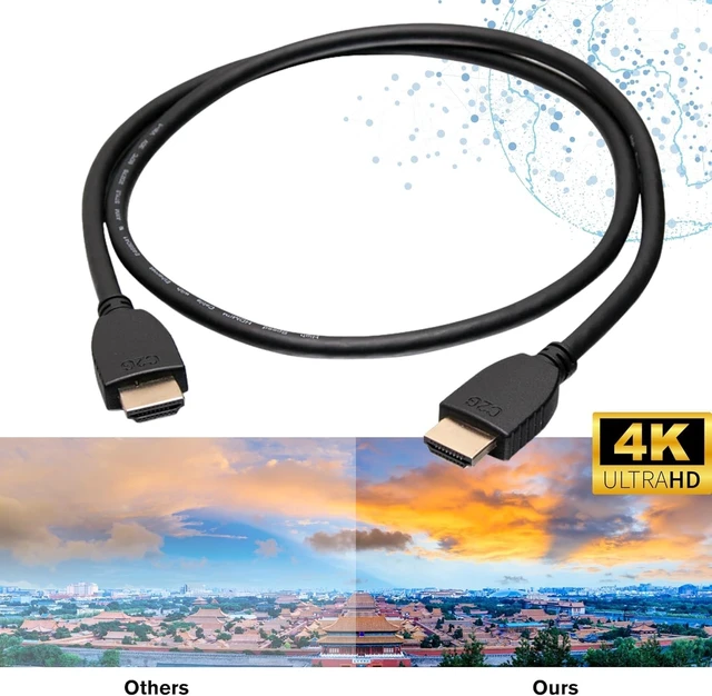 Alt view image 11 of 12 - C2G 6m (20ft) High Speed HDMI Cable with Ethernet - 4K 60Hz HDMI 2.0 Gold Plated