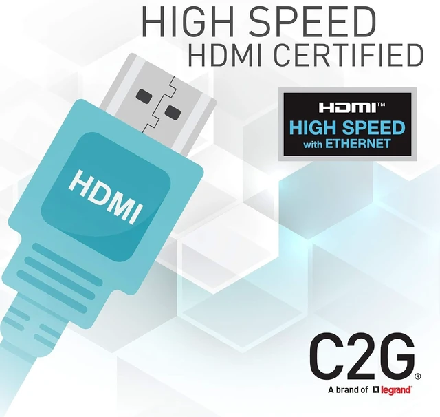 Alt view image 12 of 14 - 12ft (3.6m) Ultra High Speed HDMI® Cable with Ethernet - 8K 60Hz