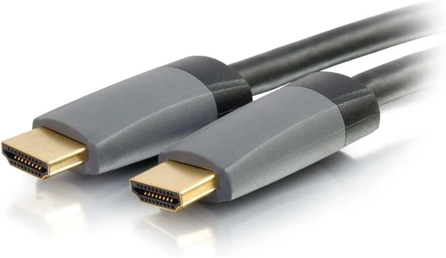 Alt view image 7 of 12 - C2G HDMI Cable, 4K, High Speed HDMI Cable, Ethernet, in Wall HDMI Cable, CL2, 60Hz, 23 Feet (7 Meters), Black, Cables to Go 42525