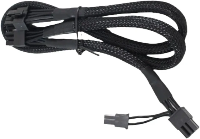 Alt view image 4 of 6 - Modular Power Cable for AX1600i Type 4 PSU, GPU PCI-E 8Pin 6+2Pin, CPU 4+4Pin, HDD SSD SATA, IDE, Main 24Pin Net(CPU Flat Cable)