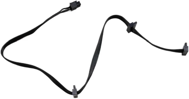 Alt view image 6 of 6 - Modular Power Cable for AX1600i Type 4 PSU, GPU PCI-E 8Pin 6+2Pin, CPU 4+4Pin, HDD SSD SATA, IDE, Main 24Pin Net(CPU Flat Cable)