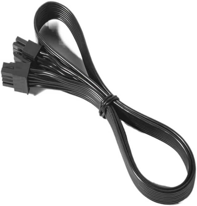 Alt view image 5 of 6 - Modular Power Cable for AX1600i Type 4 PSU, GPU PCI-E 8Pin 6+2Pin, CPU 4+4Pin, HDD SSD SATA, IDE, Main 24Pin Net(CPU Flat Cable)