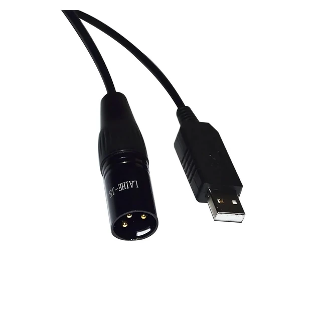 Alt view image 7 of 12 - FT232RL CHIP USB to XLR 3-PIN Male RS485 Converter Serial Cable Compatible with The Bunker A-DIO Processor USB-RS485 Communication KABLE(1.8M,Color D)