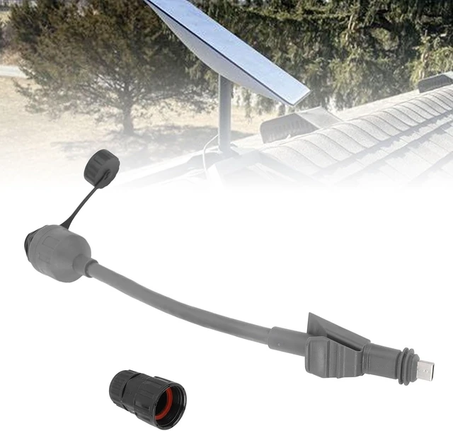 Alt view image 11 of 14 - Satellite Cable Extension,IP68 Water Proof SPX Male to RJ45 Cable Connector Adapter for Flat High Performance Ethernet Adapter