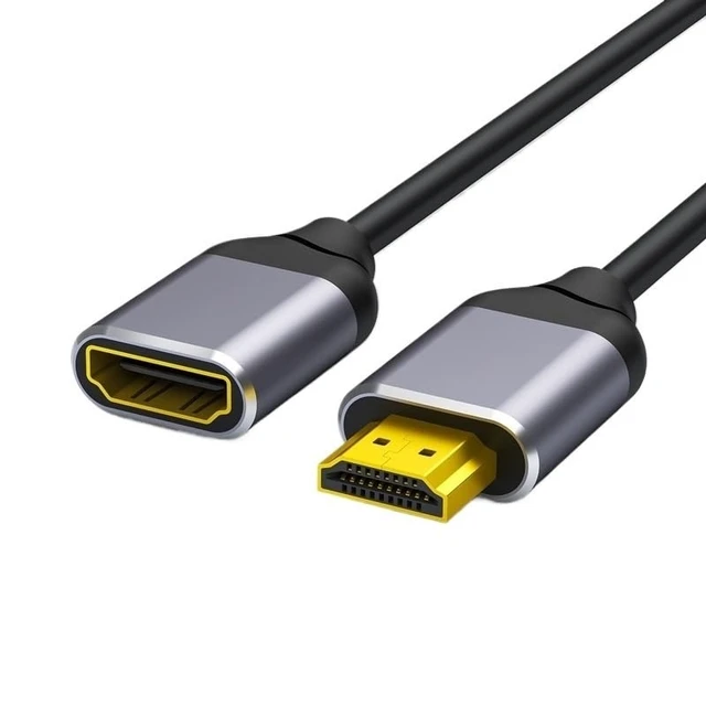 Alt view image 6 of 10 - Wen ST HDMI2.1 Extension Male to Female Cable 8K 60Hz/4K 144Hz/2K 165Hz HD Cables Support Dynamic for TV, Displays, Projectors(HDMI2.1 M to F 8K,3m)
