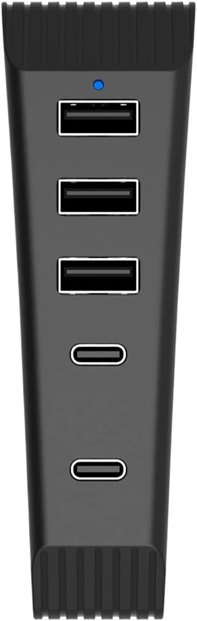 Alt view image 6 of 10 - 1PCS 5 In 1 USB Hub High-Speed Extra USB Port Extender With 3USB 1 Type C Port 1Type-C 3.1 For Game Console(Black)