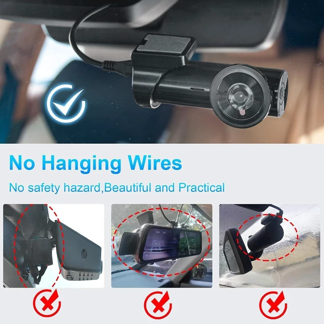 Alt view image 13 of 13 - mangoal Dashcam Power Adapter Custom for Ford 16 Pin (Model A) for F150/F250/F350 Explorer Bronco and etc,Hide The Wires,GPS Radar Mirror Camera Dash Cam Adapte,Connects to Rearview Mirror(Exposed)
