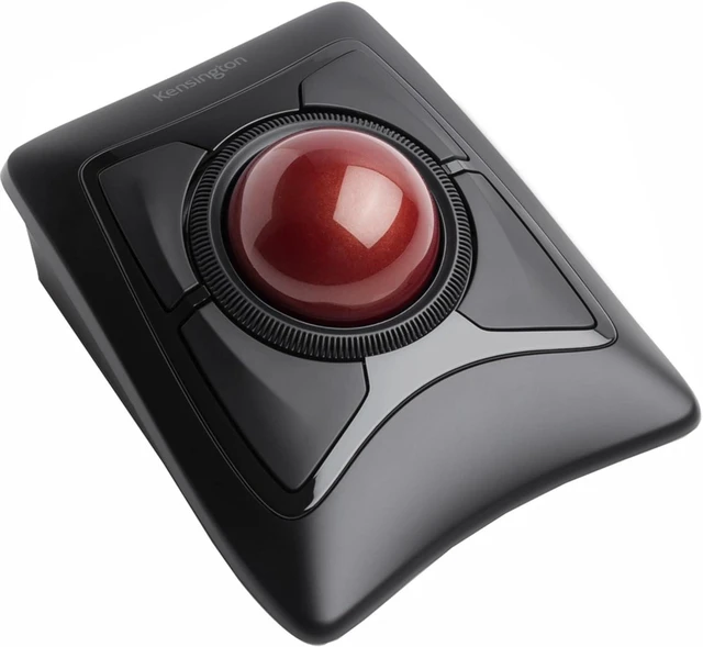 Alt view image 11 of 14 - Kensington Expert Wireless Trackball Mouse (K72359WW) Black, 3.5" x 6.1" x 8"