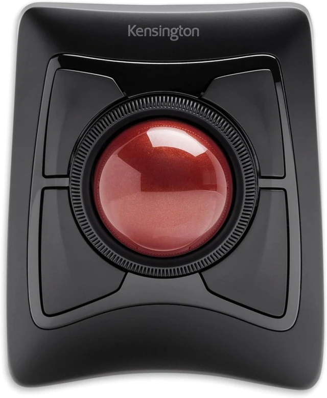 Alt view image 12 of 14 - Kensington Expert Wireless Trackball Mouse (K72359WW) Black, 3.5" x 6.1" x 8"