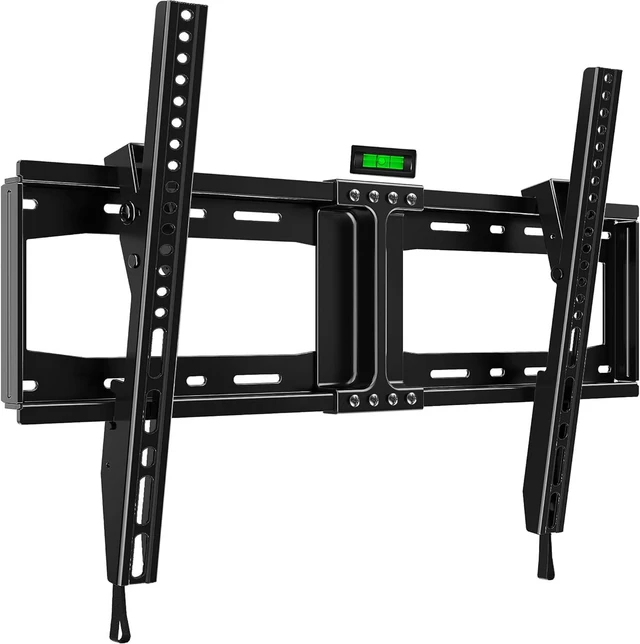 Alt view image 8 of 14 - HOME VISION TV Wall Mount Tilt for 32-75 inch Flat/Curved TVs up to 165lbs, Heavy Duty Tilting TV Mount, Large Low Profile Wall Mount TV Bracket Fits 16/18/24" Stud, Max VESA 600x400mm