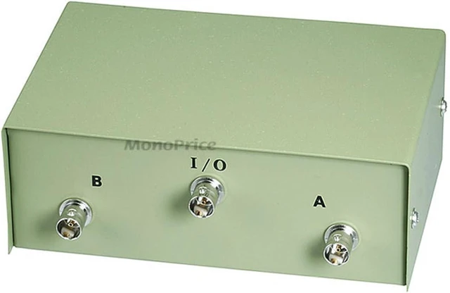 Alt view image 6 of 8 - Monoprice 101375 BNC AB 2 Position Switch Box