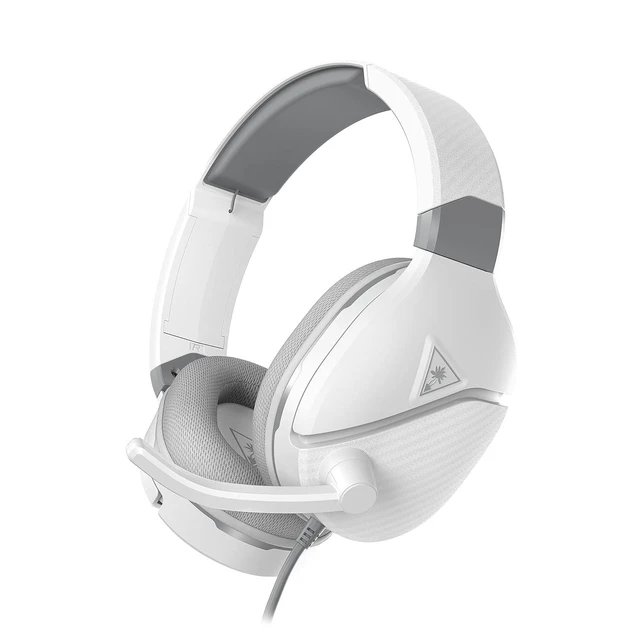 Alt view image 9 of 14 - Turtle Beach Recon 200 Gen 2 Powered Gaming Headset for Xbox Series X, Xbox Series S, & Xbox One, PlayStation 5, PS4, Nintendo Switch, Mobile, & PC with 3.5mm connection - White