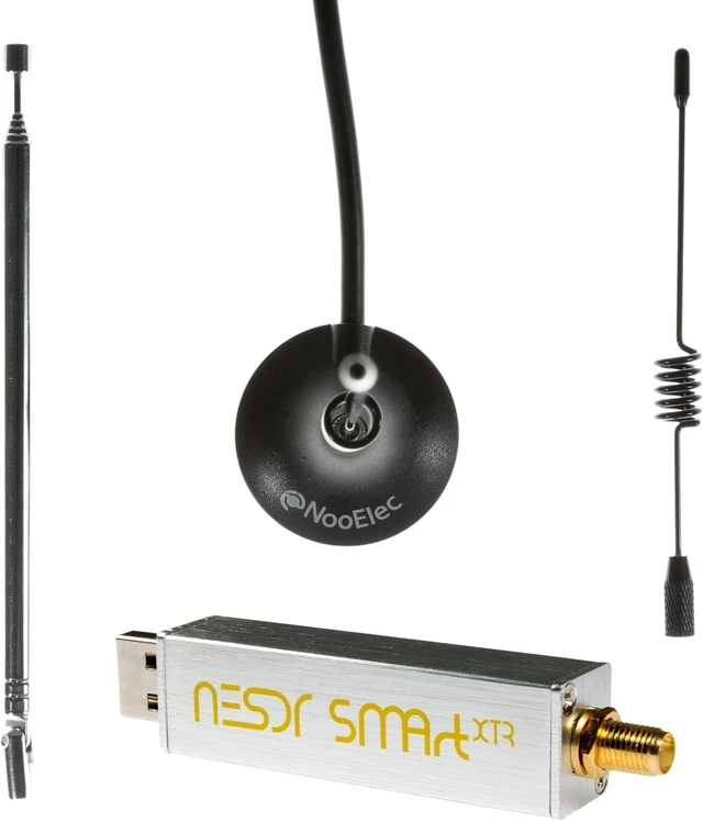Alt view image 8 of 13 - NooElec NESDR Smart XTR Bundle - Premium RTL-SDR w/Extended Tuning Range, Aluminum Enclosure, 0.5PPM TCXO, SMA Input