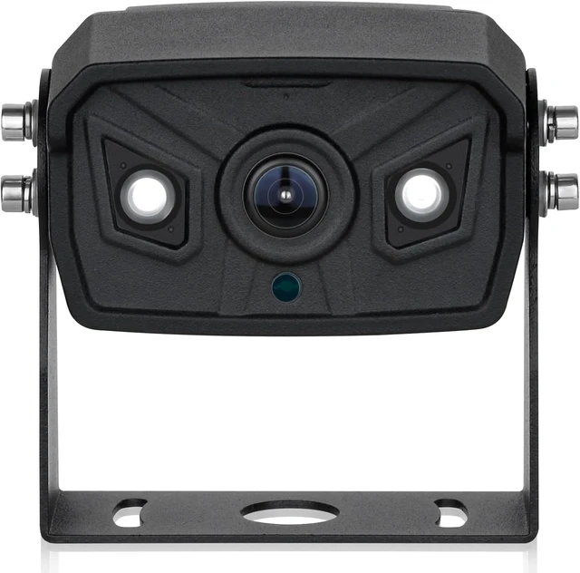 Alt view image 7 of 12 - Bus Truck Vehicle Backup Cameras Wide View Angle Cab Cam Rearview Reverse Waterproof Night Vision 4 Pin Camera for Travel Trailer/Pickup/Van/Oversize Truck/Fifth Wheel/RV Camper/Motor Home (12-24V)