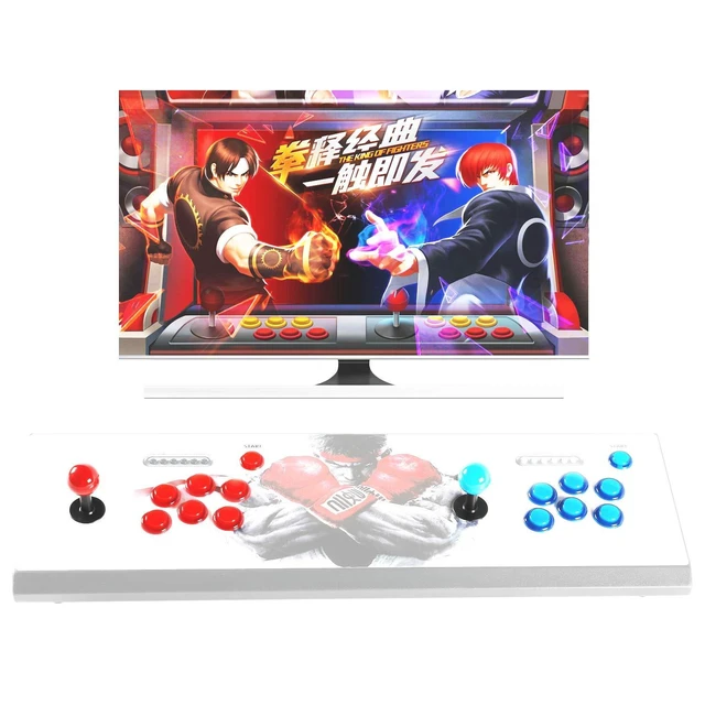 Alt view image 10 of 14 - 2 Player led arcade buttons and joysticks DIY kit 2x joysticks + 20x led arcade buttons game controller kit for MAME and Raspberry Pi - Red + Blue Color