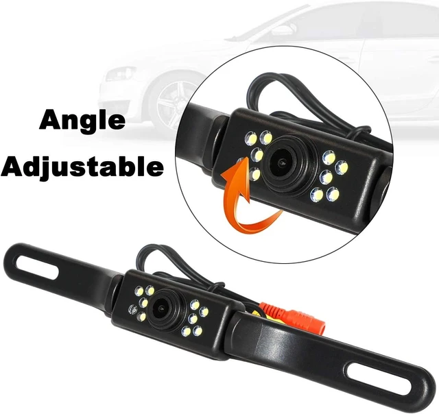 Alt view image 12 of 14 - Backup Camera and Monitor Kit, 4.3" Car Vehicle Rearview Mirror Monitor for Car Reverse Camera Waterproof Car Rear View Camera with 9 LED Night Vision (4.3" Backup Camera)