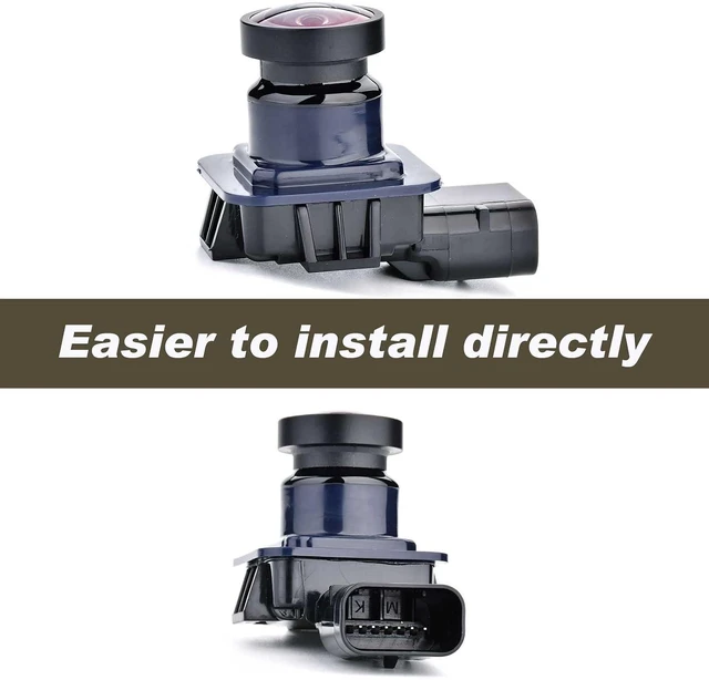 Alt view image 9 of 12 - Backup Camera Compatible with Ford Fusion 2013 2014 2015 2016 Parking Assist Rear View Camera Replace# ES7Z-19G490-A