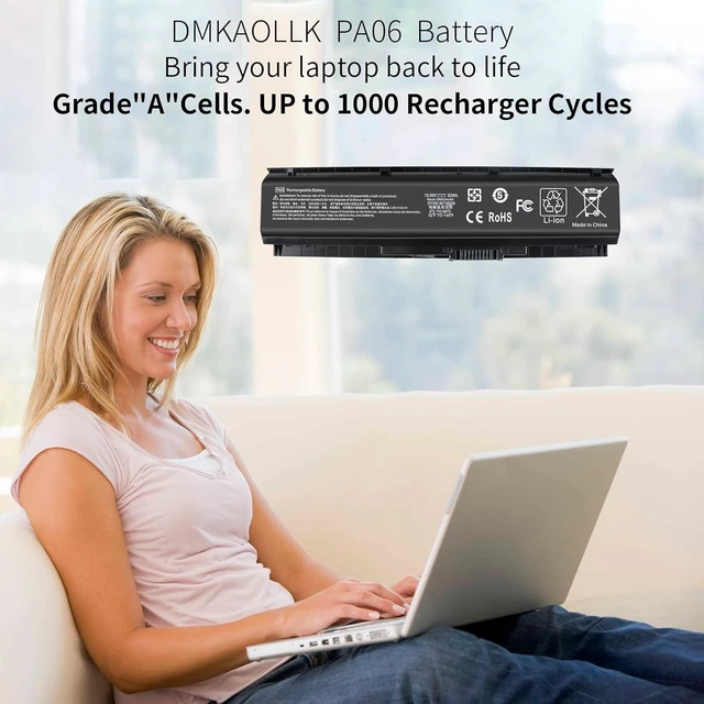 Alt view image 9 of 14 - PA06 849911-850 Laptop Battery for HP Omen 17 17-w 17-ab200 17t-ab00 17-w200 Series 17-w053dx 17-w253dx 17-w033dx 17-ab011nl 849571-221 849571-241 PA06062 HQ-TRE HSTNN-DB7K - 12 Months Warranty