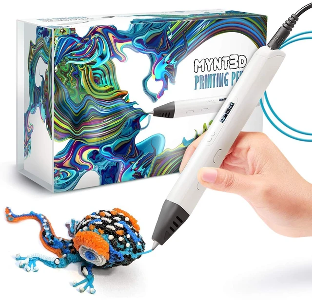 Alt view image 7 of 12 - MYNT3D Professional Printing 3D Pen with OLED Display