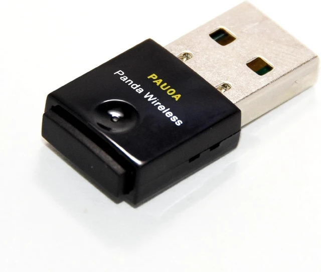 Alt view image 6 of 10 - Panda Wireless® PAU0A AC600 Dual Band (2.4GHz and 5GHz) Wireless AC USB Adapter - Win 7/8/10/11, Mint, Ubuntu, MX Linux, Manjaro, Fedora, Rocky, Kali Linux and Raspbian