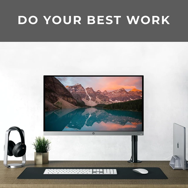 Alt view image 12 of 12 - HumanCentric VESA Mount Adapter Compatible with HP 32-Inch Displays Including HP Omen, Spectre, Pavilion, and Envy Media Display (Does not fit LED-Lit Model) Monitors