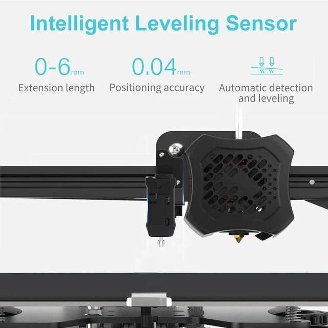 Alt view image 8 of 12 - Creality CR Touch Auto Leveling Kit, 3D Printer Bed Auto Leveling Sensor Kit for Ender 3/ Ender 3 Pro/Ender 3 V2/ Ender 3 Max/Ender 5/ and CR 10 with 32 Bit V4.2.2/V4.2.7 Mainboard