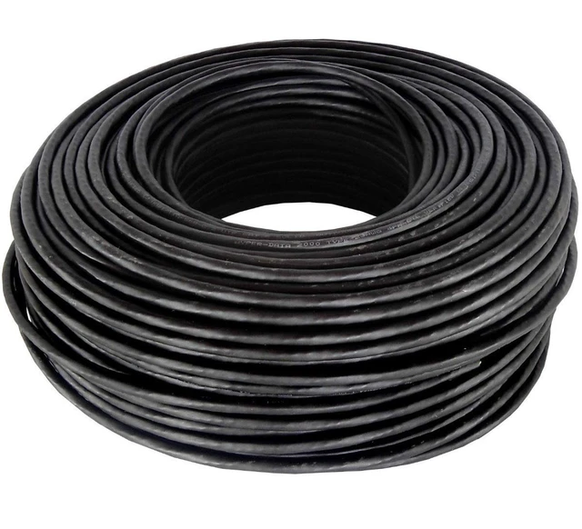 Alt view image 5 of 8 - 300' FT Oxygen-free Copper Heavy Duty CAT6 Waterproof Outdoor Direct Burial UV Resistant Ethernet LAN Network Patch Cable RJ45 Cord (300FT Outdoor)