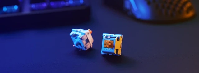 Alt view image 13 of 14 - Panda Switch (Lubed Switches) - 36x Plate Mounted 3 pin Switches for Keyboard - Mechanical Keyboard Switches