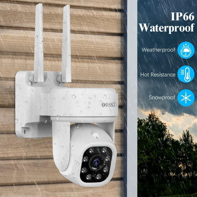 Alt view image 14 of 14 - OOSSXX (2-Way Audio & PTZ Camera) 5MP Extend Wireless PTZ Camera WiFi Security System Pan, 24/7 Auto Tracking PTZ Camera Outdoor Indoor,Night Vision,2-Way Audio Surveillance DVR Set
