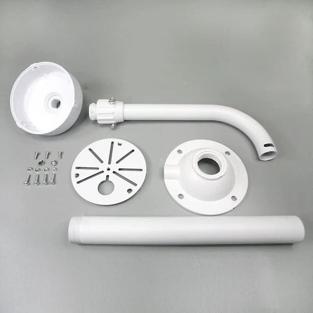 Alt view image 12 of 12 - Security Camera Mount Bracket, Dome Camera Mount Universal Camera Wall Mounting Bracket/IP Camera for CCTV Security Camera, L Type (16-25 inch)
