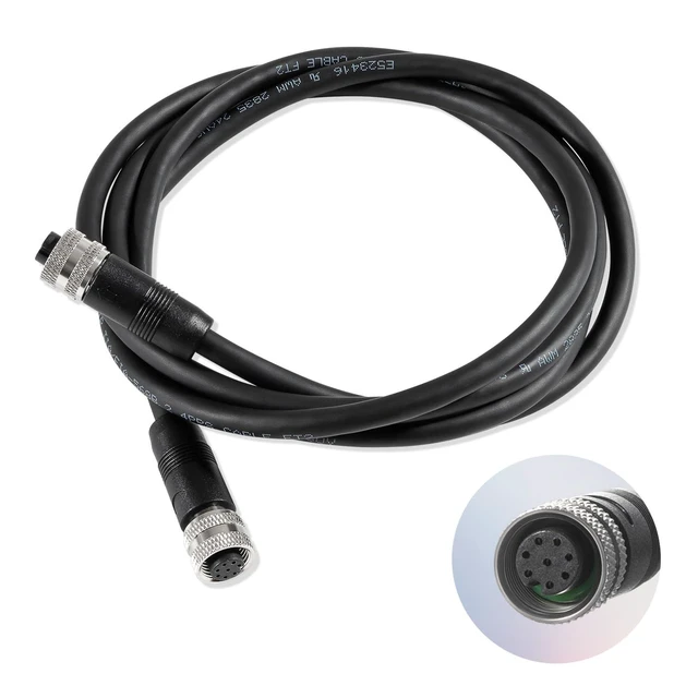Alt view image 8 of 14 - Replace for Humminbird 720073-6 5 Foot Boat Ethernet Cable AS EC 5E 5ft Ethernet Cord Fit for SOLIX, HELIX G2N, HELIX G1, ONIX, ION, 1100, 900, 800, 700 Series