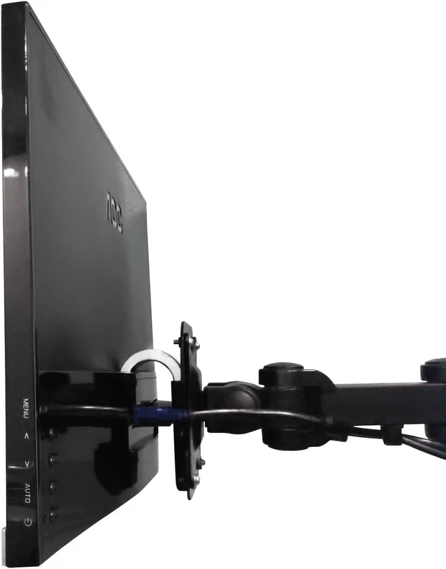 Alt view image 6 of 8 - HumanCentric VESA Mount Adapter Bracket Compatible with AOC i2367Fh/Fm/F, i2757Fh/Fm, i2067f, and i2267Fw/Fwh