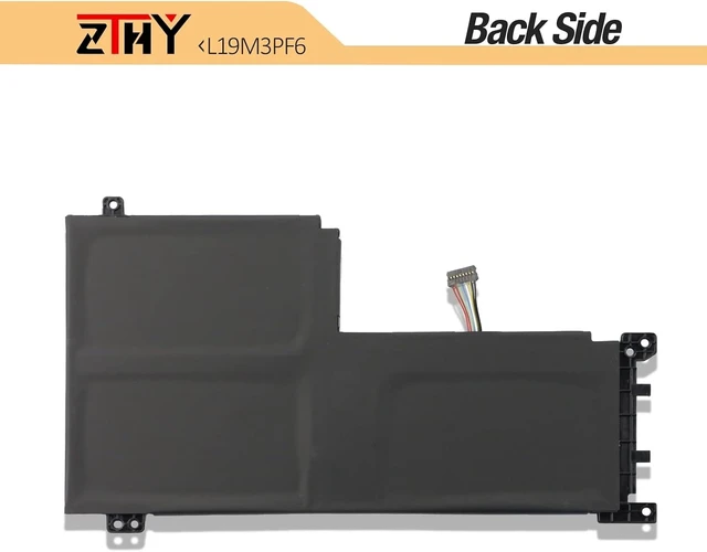Alt view image 13 of 14 - 57Wh L19M3PF6 Laptop Battery Replacement for Lenovo Ideapad 5-15IIL05 5-15ARE05 5-15ITL05 5-15ARE05 5 15IAL7 5 15ABA7 Series L19L3PF2 L19C3PF5 L19M4PF1 L19L4PF1 L19C4PF1 L19D3PF3 L19C3PF4 11.52V