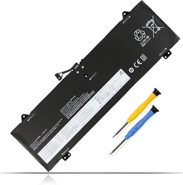 Alt view image 8 of 12 - L19C4PDC L19L4PDC L19M4PDC Laptop Battery Replacement for Lenovo Ideapad Yoga 7-14ITL5 7-15ITL5 82BJ Yoga 7i (15 inch) 2 in 1 Series 5B10Z26482 SB10Z26481 5B10Z26485 SB10Z26486 5B10Z26479 SB10Z26483