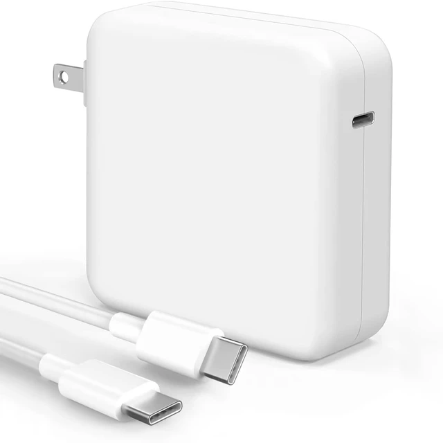 Alt view image 8 of 14 - Mac Book Pro Charger - 118W USB C Charger Fast Charger Compatible with MacBook Pro/Air, M1 M2 M3 M4 M5, ipad Pro, Samsung Galaxy and More, Include Charge Cable