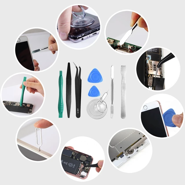 Alt view image 10 of 14 - 21pcs Precision Screwdriver Set Magnetic, Repair Tools Kit for Fix Phone/iphone,Computer/PC,Tablet/Pad,Watch,PS4 - Replace Screen Battery Camera Small Electronics Open Pry Tool Kits Sets DIY
