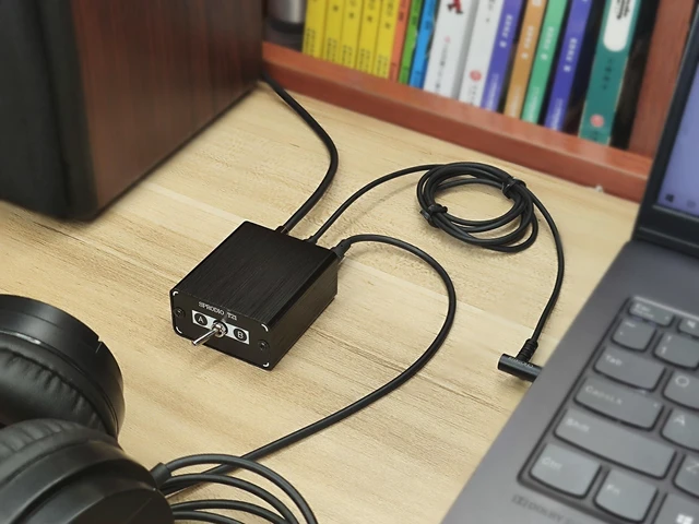 Alt view image 10 of 12 - 2 PORT 3.5mm Stereo Audio Switch Box AUX headphone Speaker Manual selector switcher Use 6A toggle switch (2 in 1 out / 1 in 2 out) -T21