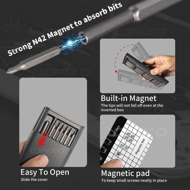 Alt view image 9 of 12 - Screwdriver Set Star Pentalobe P5/P2 Triangle Triwing Y000 Y00 for Iphone/macbook/xbox/Switch Controller laptop PC Screwdriver Phillips,FlatHead Glasses Repair Kit Compatible with torx T8/T6/T5/T9/T10