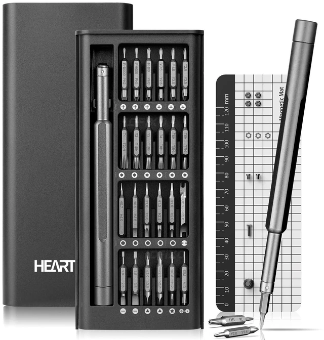 Alt view image 7 of 12 - Screwdriver Set Star Pentalobe P5/P2 Triangle Triwing Y000 Y00 for Iphone/macbook/xbox/Switch Controller laptop PC Screwdriver Phillips,FlatHead Glasses Repair Kit Compatible with torx T8/T6/T5/T9/T10